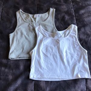 Crop Tanks 2 pc Bundle